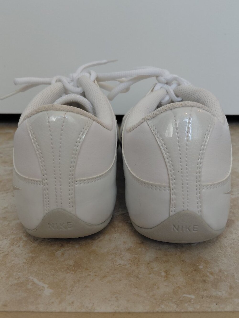 Nike Cheer/Dance White Tennis Shoes - Picture 3 of 8